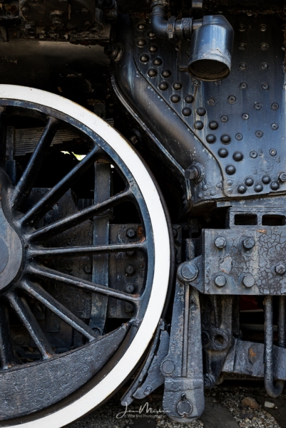 Photo Train Wheel