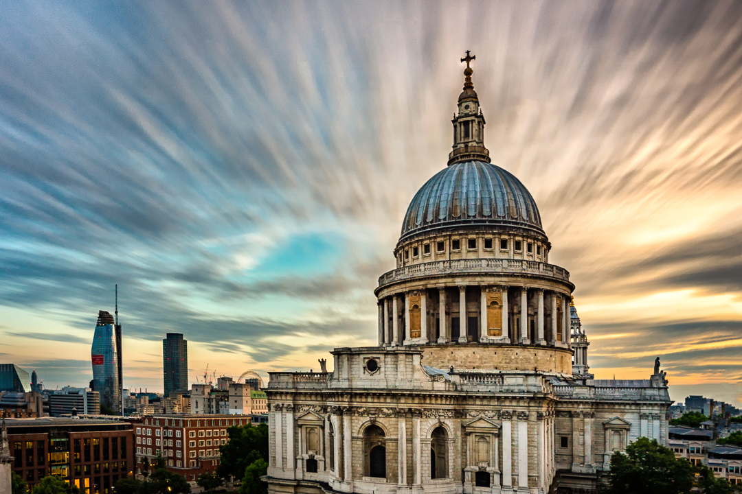 St Paul's Cathedral from One New Change. London, England


